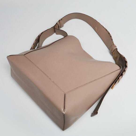 Stella McCartney Grey Faux Leather Medium Hobo Bag - Picture 2 of 12